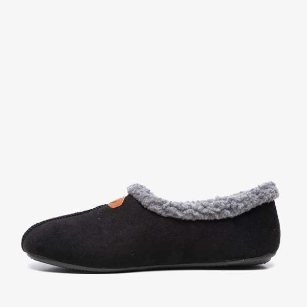 Thu!s gevoerde dames pantoffels zwart