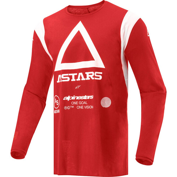 Alpinestars - Maillot Techdura Rouge / Blanc