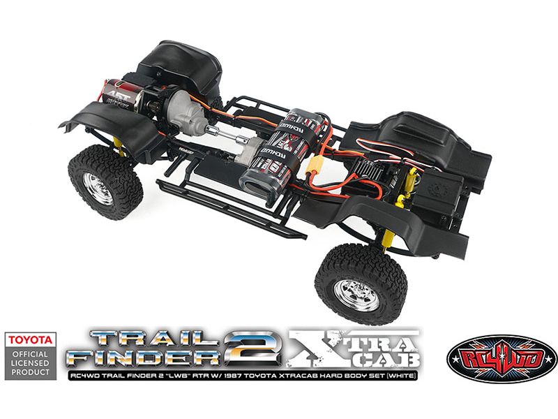 RC4WD Scale Crawler Trail Finder 2 LWB Toyota XtraCab RTR 1 Scale Pick-Up mit lizenzierter 1987 Toyota XtraCab hardbody Karosserie
