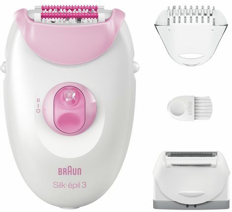 Braun - Se3-031 - Epilator - Wit - Tweezer-systeem - SoftLift Tips