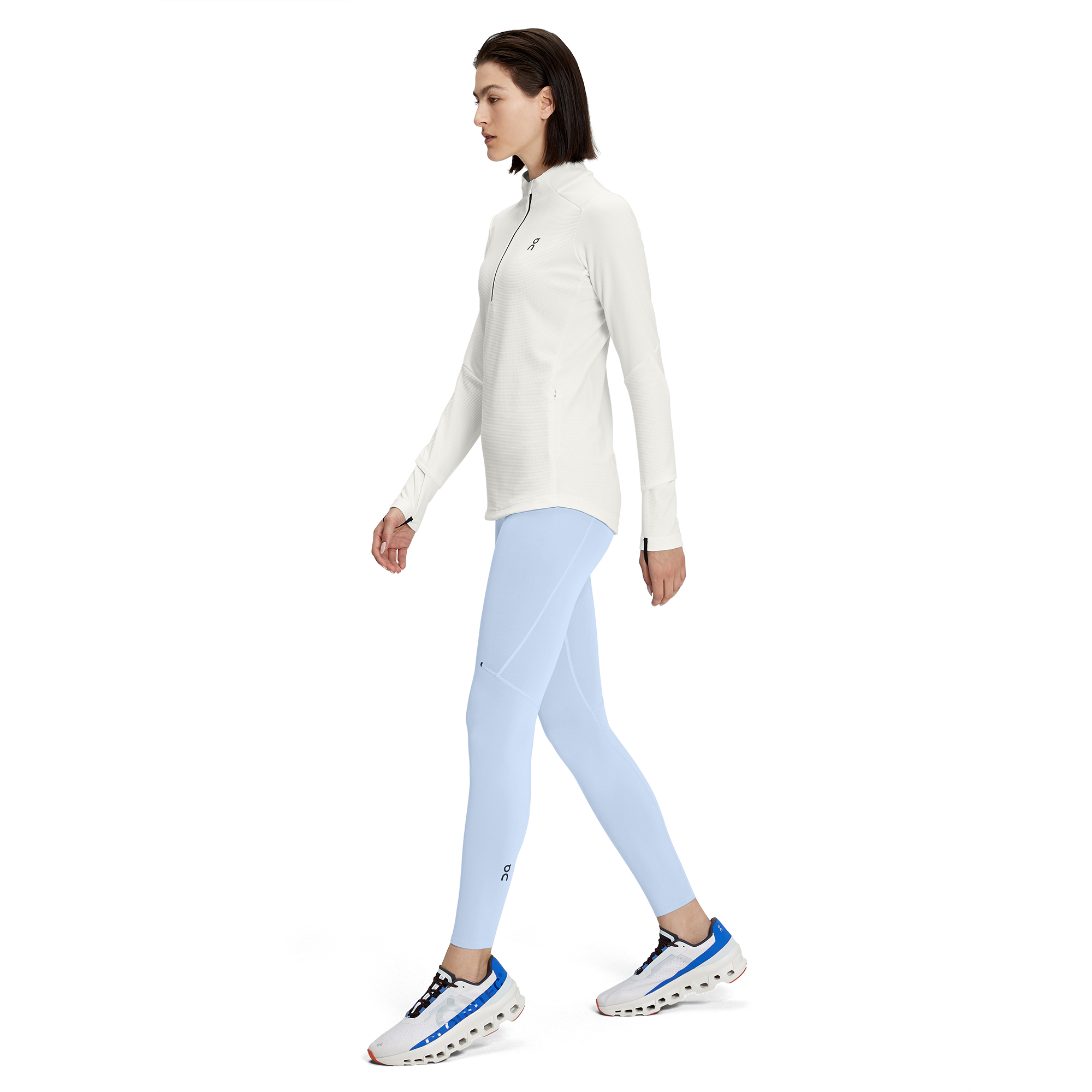 Climate Shirt Dame Undyed-White