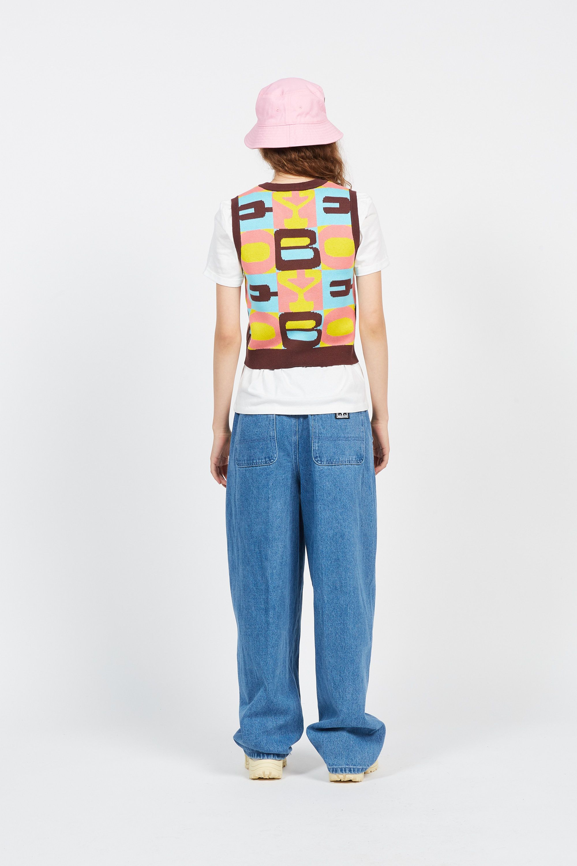 OBEY Gilet MYLES Marron