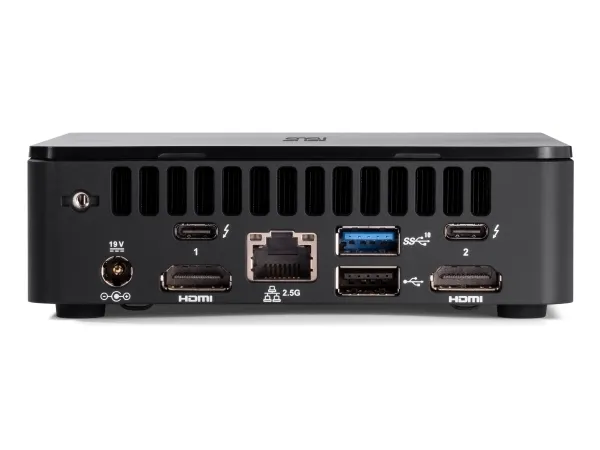 ASUS NUC 12 Pro Slim Kit RNUC12WSKI300000I - Barebone - mini PC 1 x Core i3 1220P / op til 4.4 GHz - RAM 0 GB - UHD Graphics - IEEE 802.11ax (Wi-Fi 6E), Bluetooth 5.2, 2.5 Gigabit Ethernet, Gigabit Ethernet - sort
