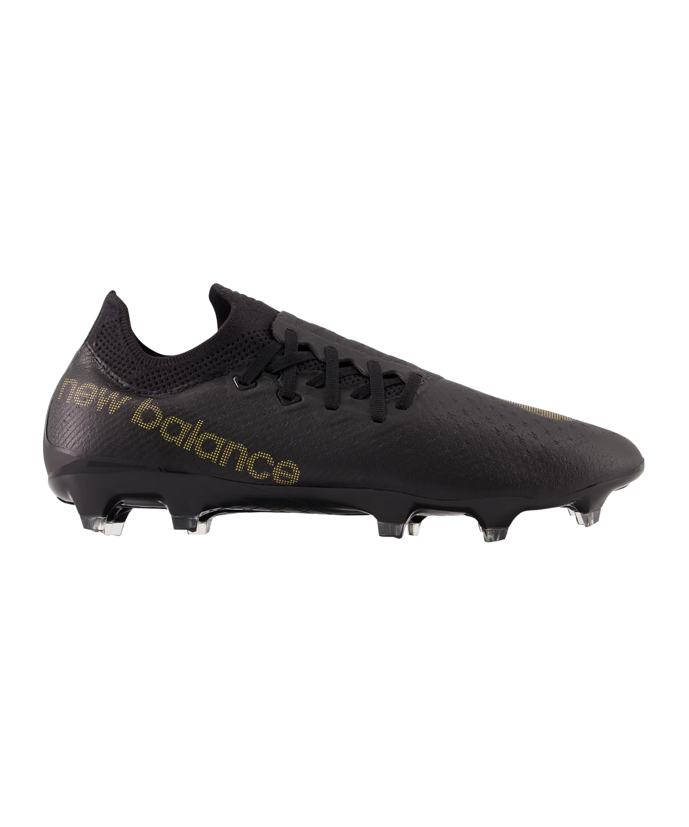 New Balance Furon V7 Pro FG Blackout Schwarz Gold FBK7