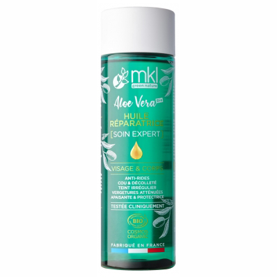 Aloe Vera Huile Réparatrice Bio 200 ml