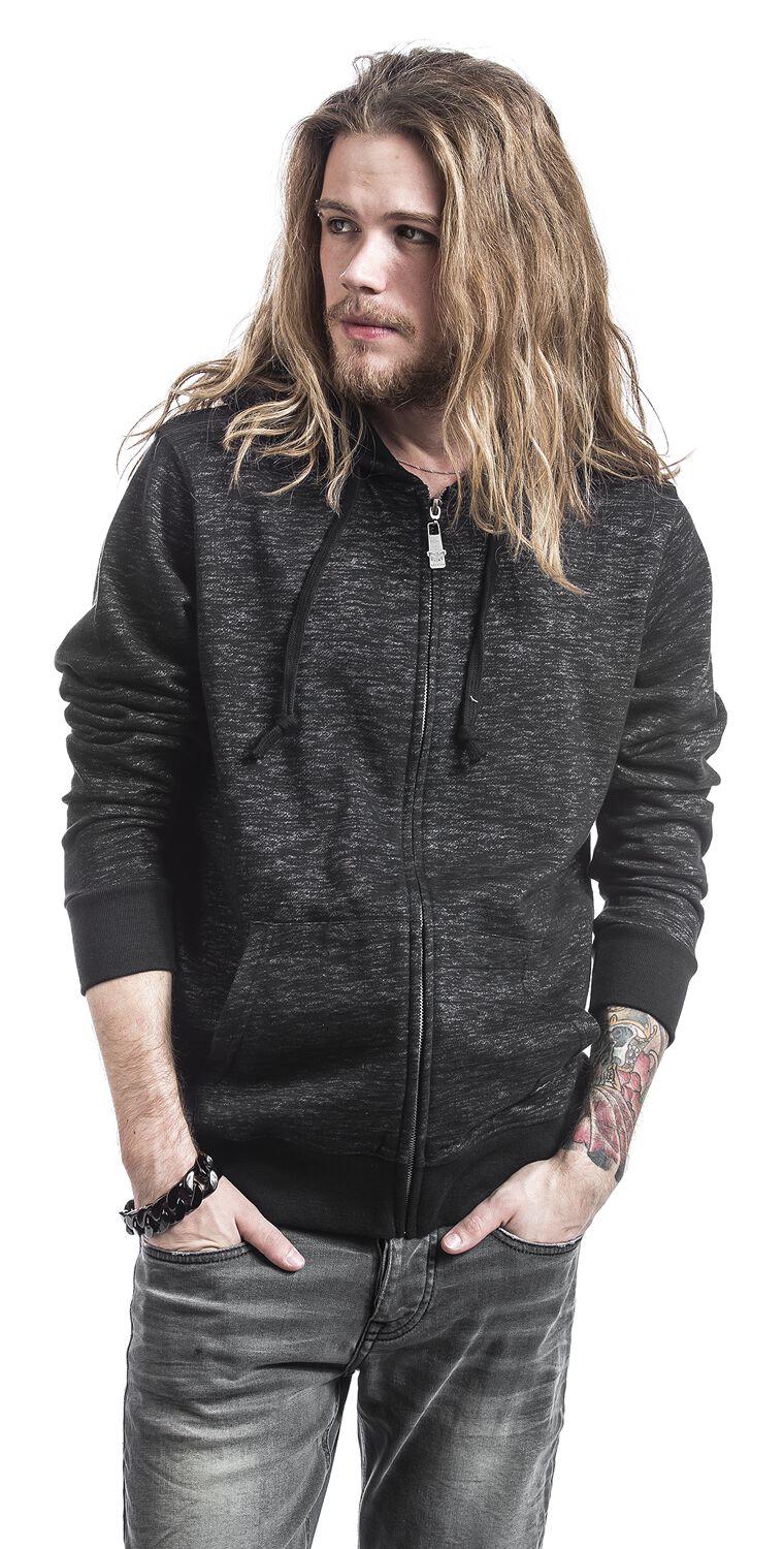 Mask Of Sanity | Black Premium by EMP Sweat-shirt zippé à capuche
