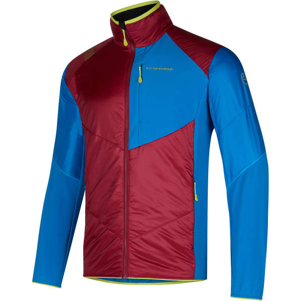 Doudoune ski de randonnée LA SPORTIVA ASCENT PRIMALOFT VEST M SANGRIA/ELECTRIC BLUE