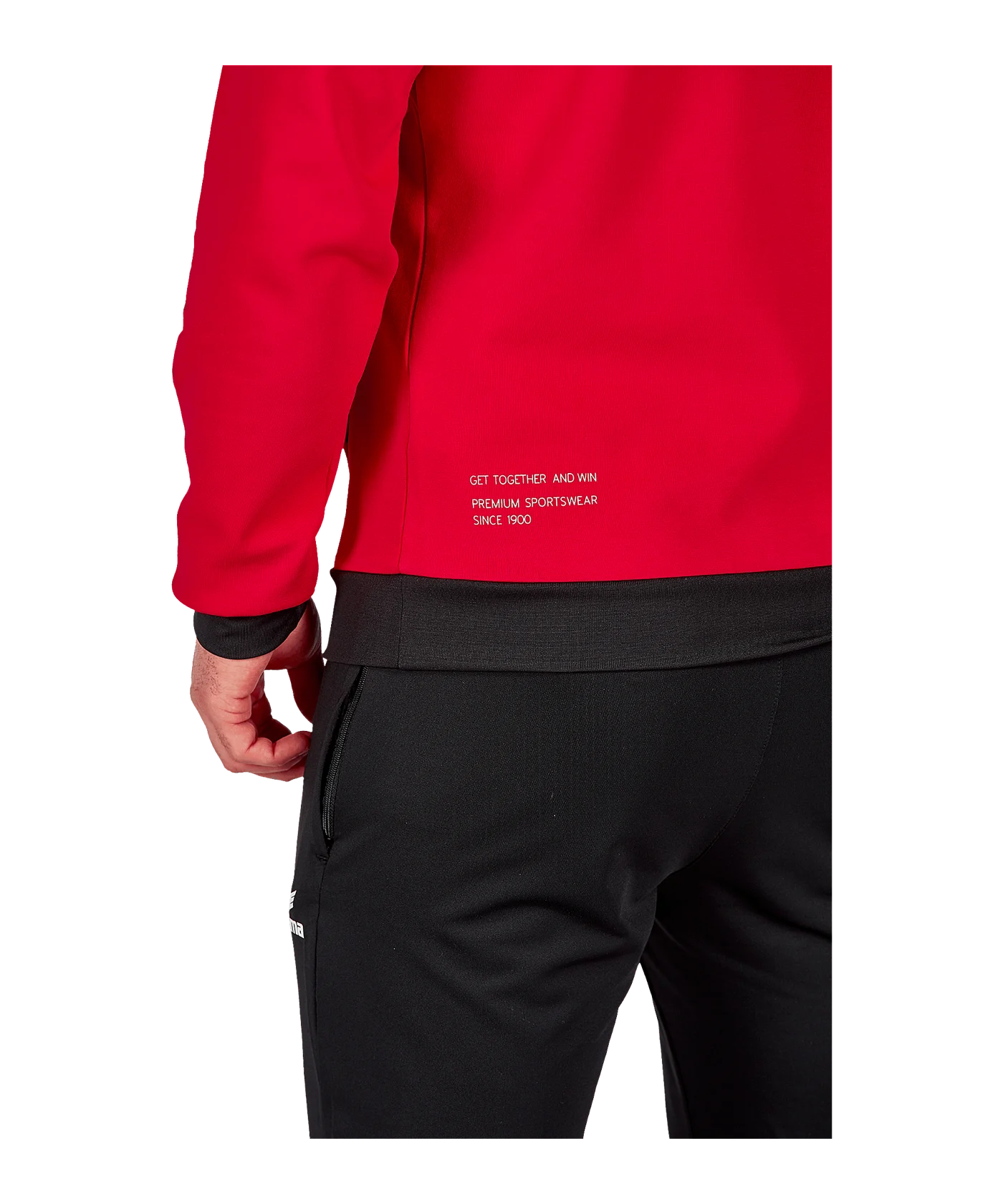 Erima Change by Hoody Rot Schwarz