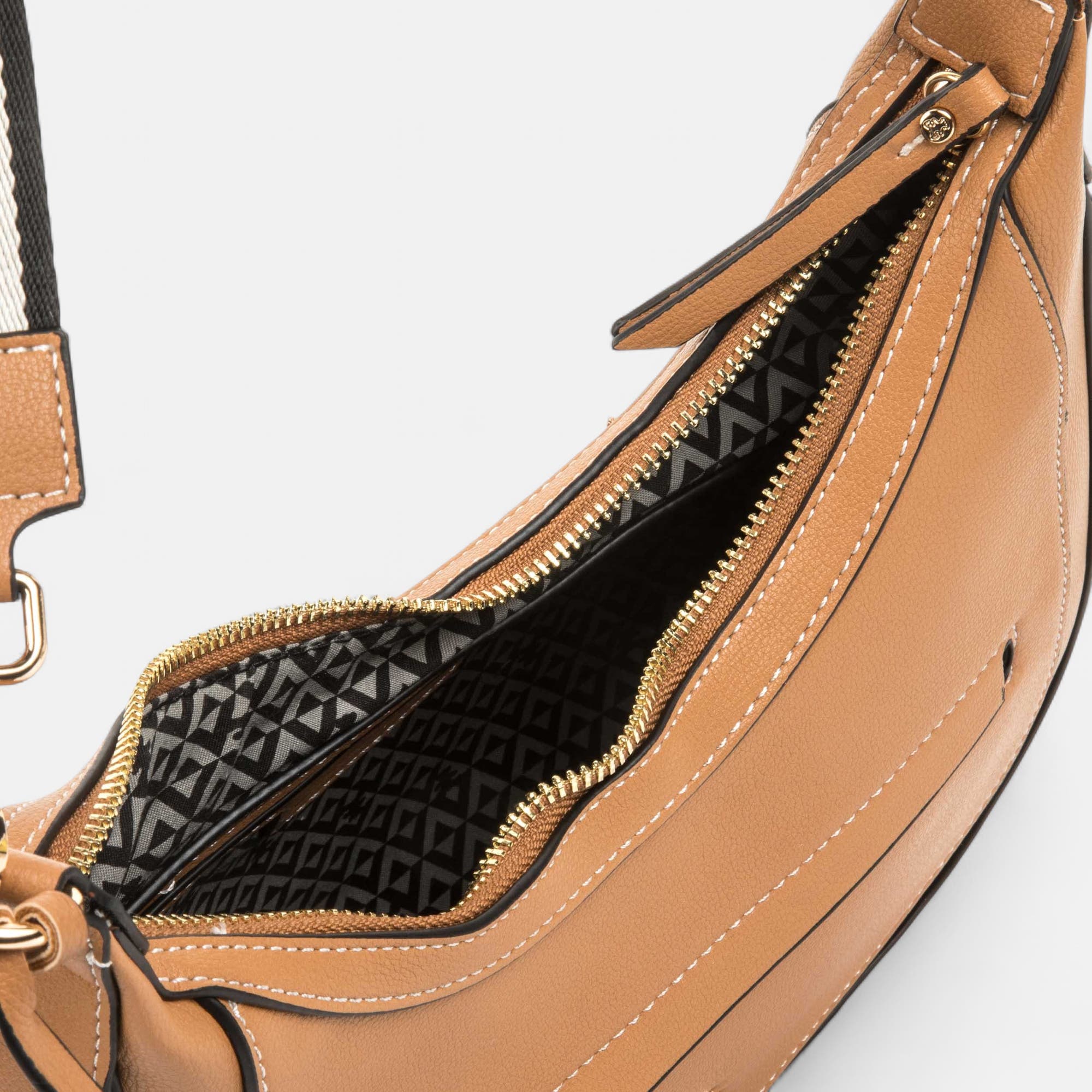 Pochette pour téléphone cognac