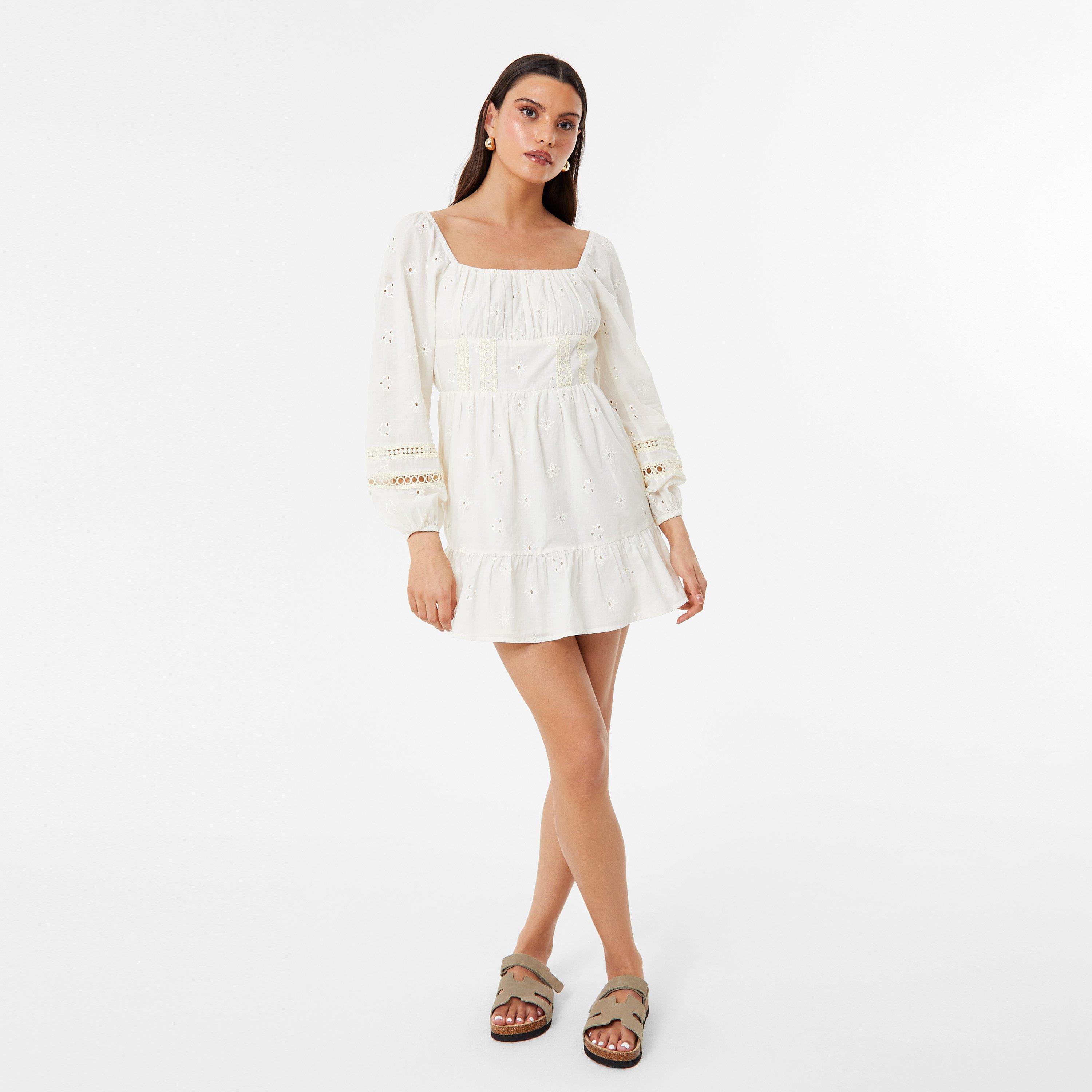 Jack Wills JW Long Sleeve Boho Dress Womens