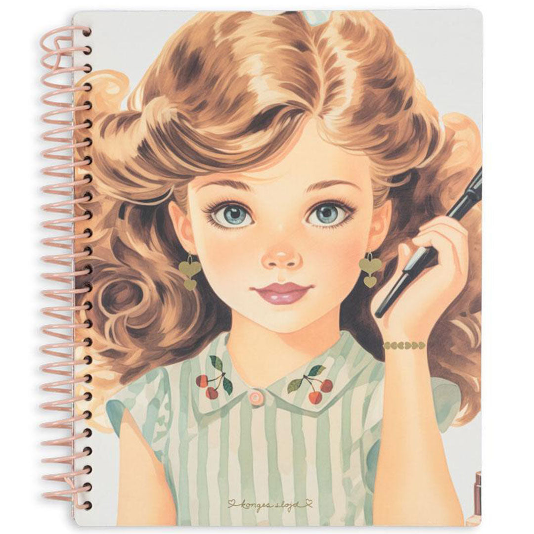 konges sløjd stickerboek - glam me up