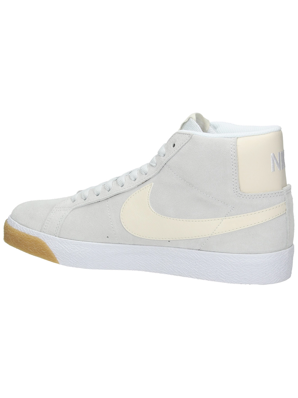 Nike SB Zoom Blazer Mid Skate Shoes photon dust/light cream/w