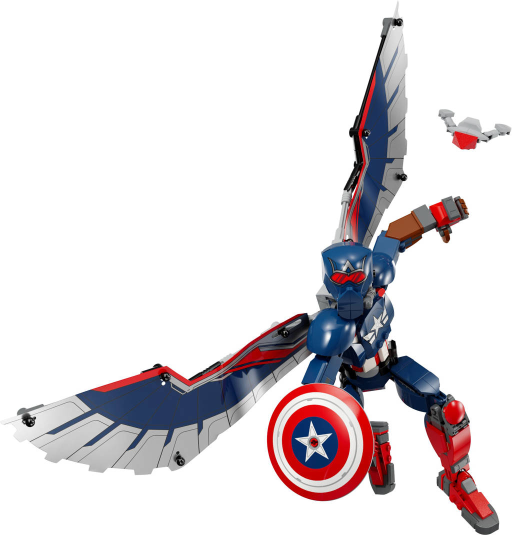 Marvel Nieuwe Captain America bouwfiguur 76296