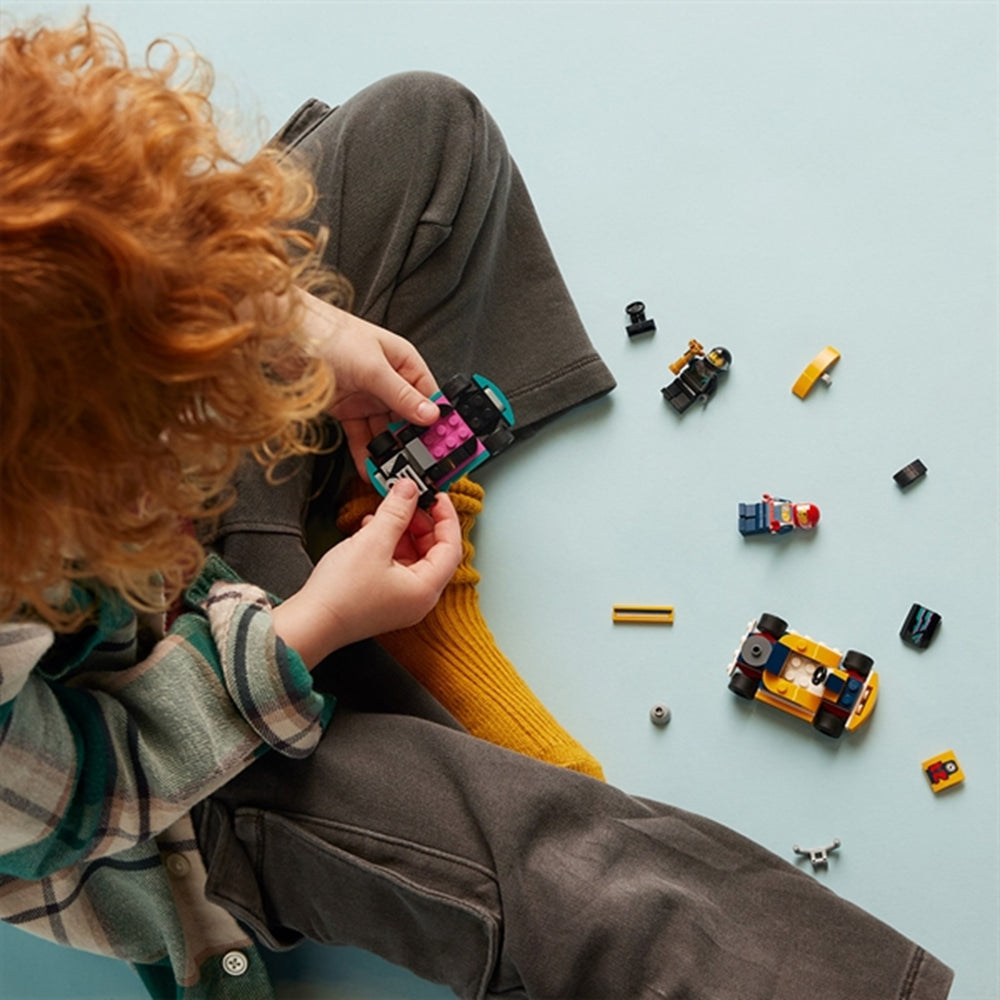 Køb LEGO® City Gokarts og Racerkørere