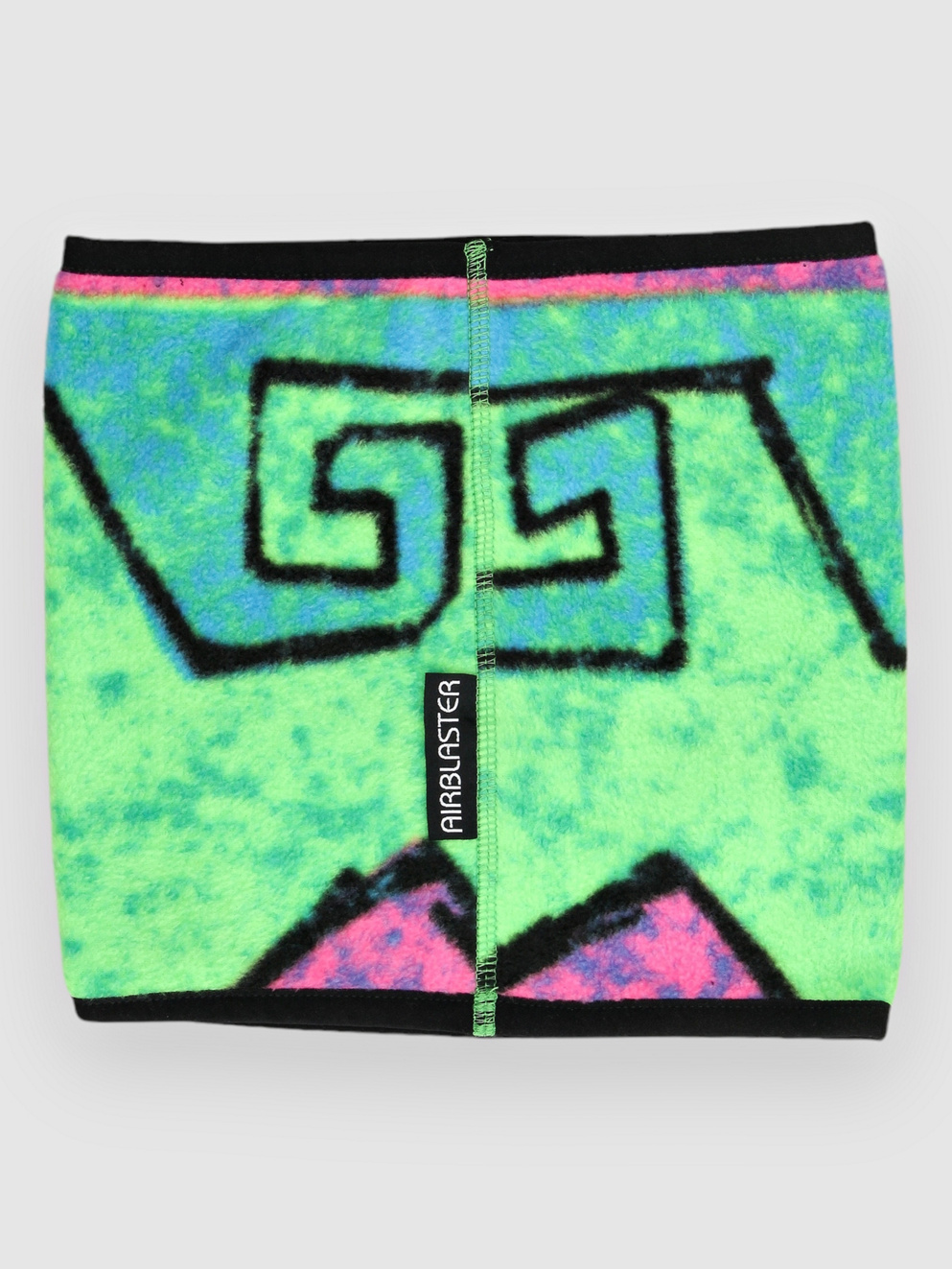 Airblaster Cozy Fleece Neck Gaiter Tube hot wave