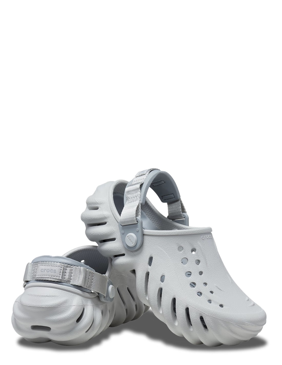 crocs Sabots Femme/Enfant Echo Clog Gris