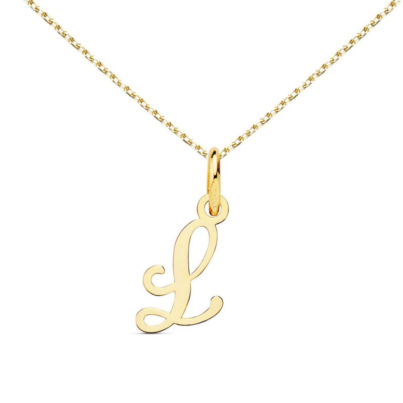Collier - Pendentif Lettre 