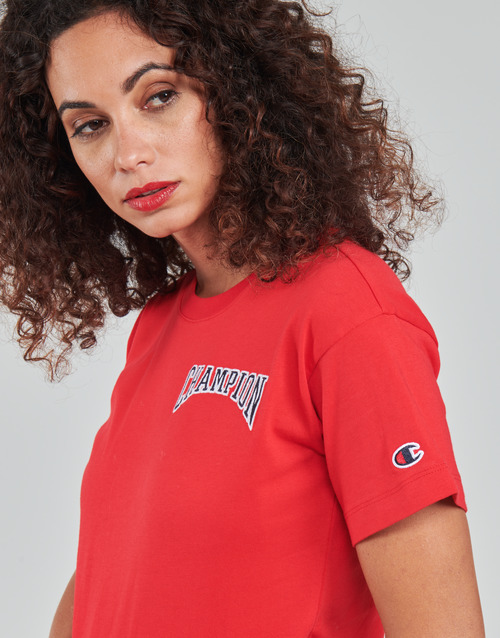 Champion - CREWNECK T SHIRT - Rouge