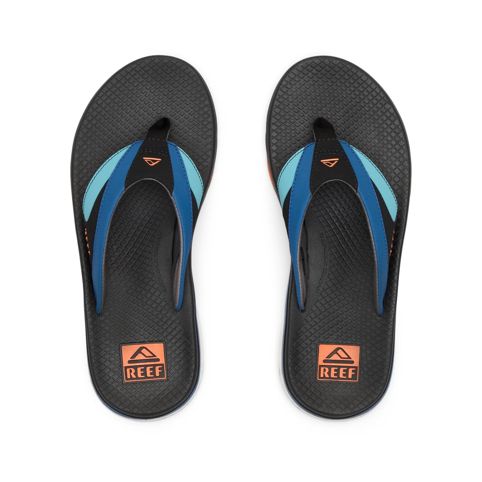 Fanning  Blue Black Orange