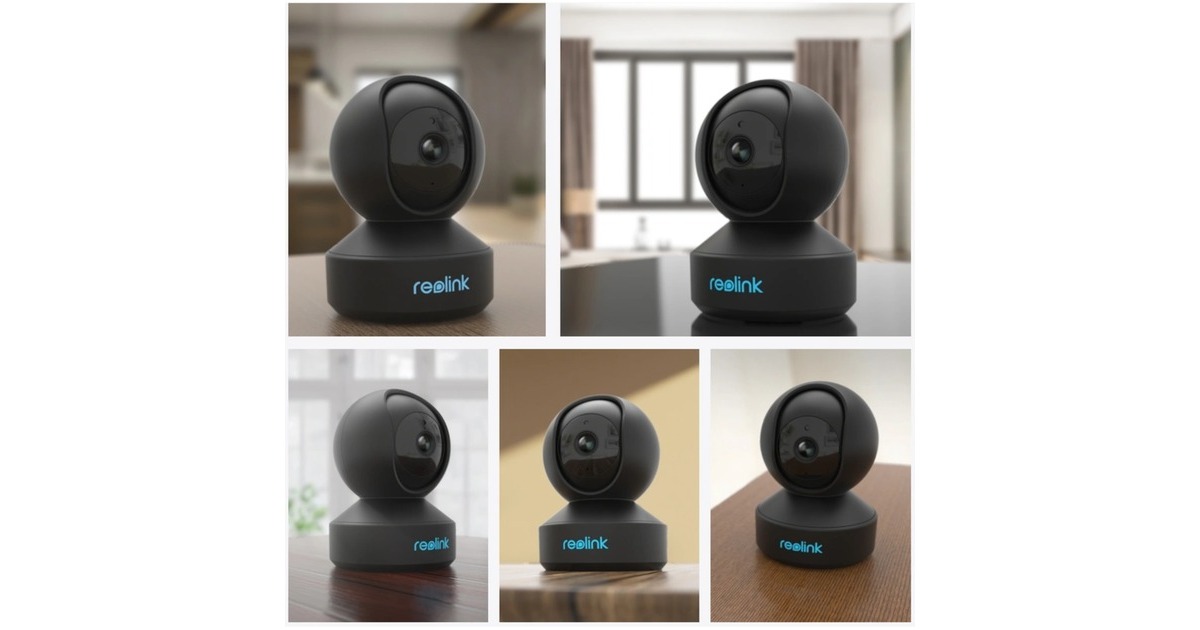 ReolinkE330, 4 MP Dual-Band Pan&Tilt camera  (Zwart)