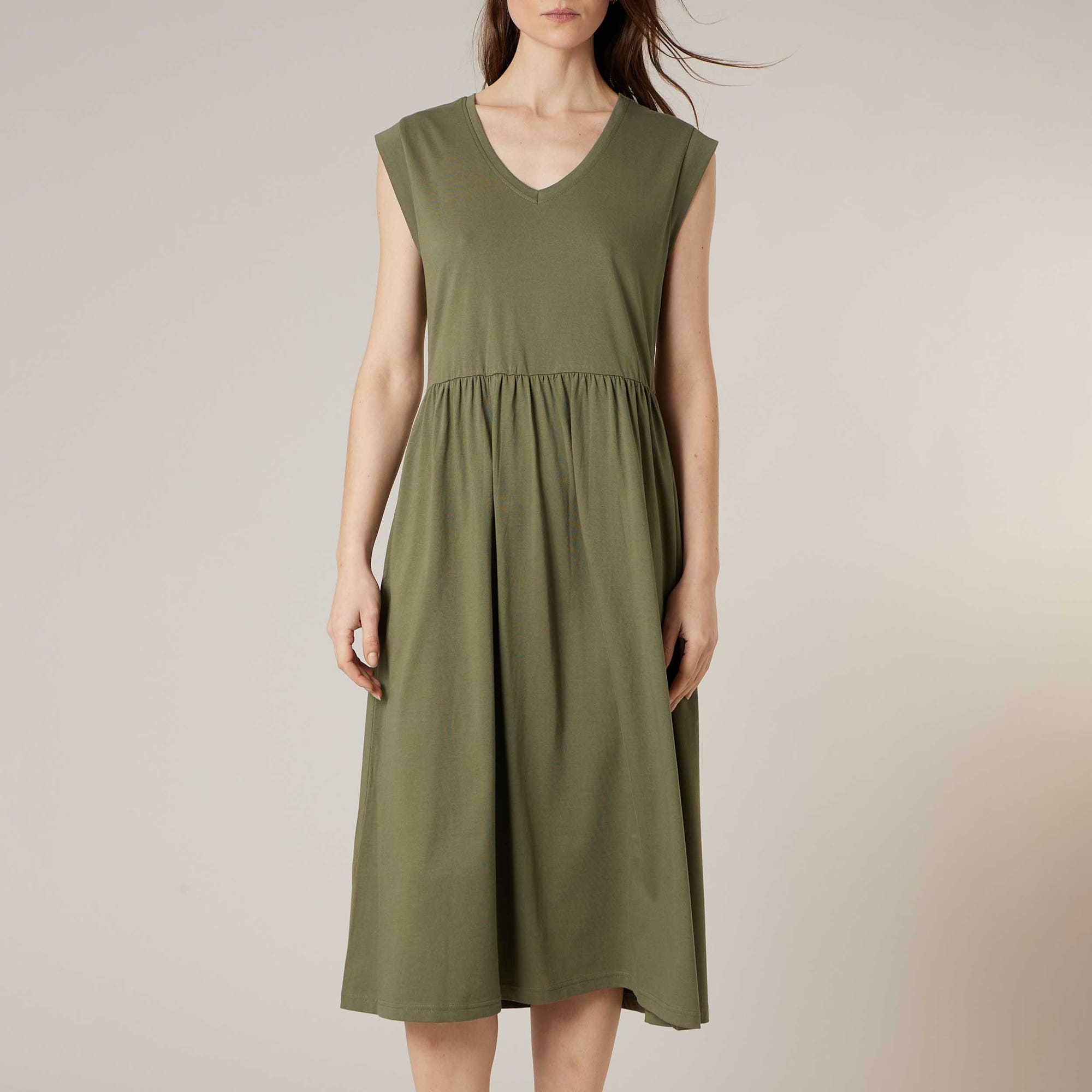 Robe Femme kaki