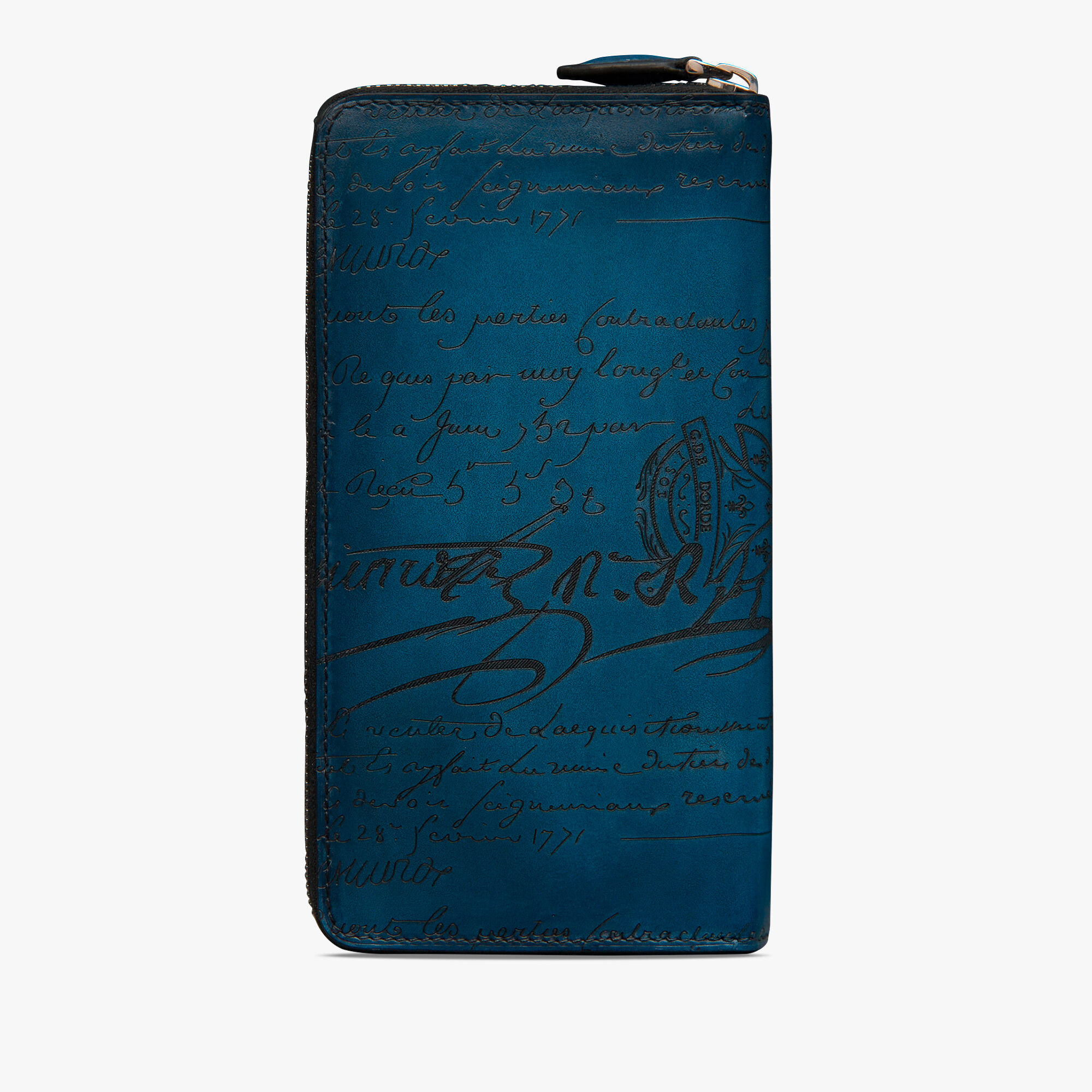 Portefeuille Zippe Itauba Neo En Cuir Scritto