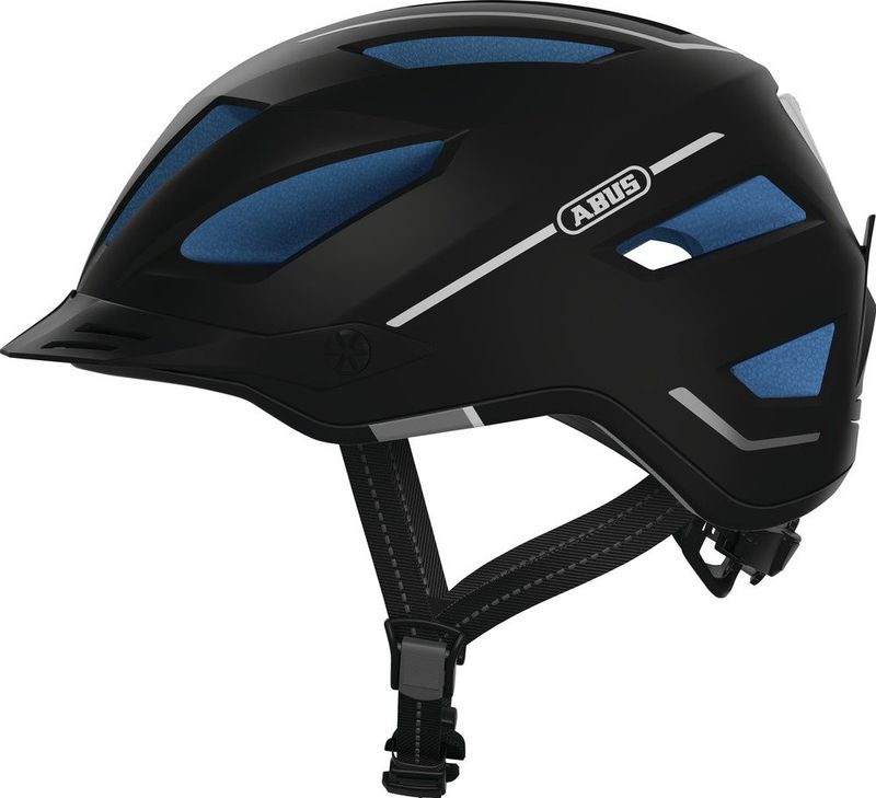 ABUS - Pedelec 2.0 - Fietshelm - Zwart - In-Mold - Met Regenkap