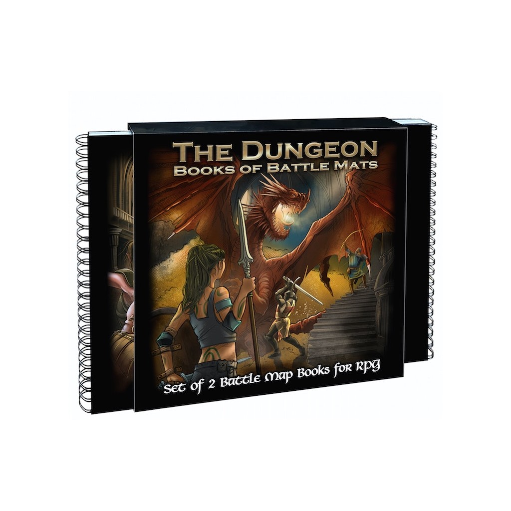 The Dungeon Books of Battle Mats