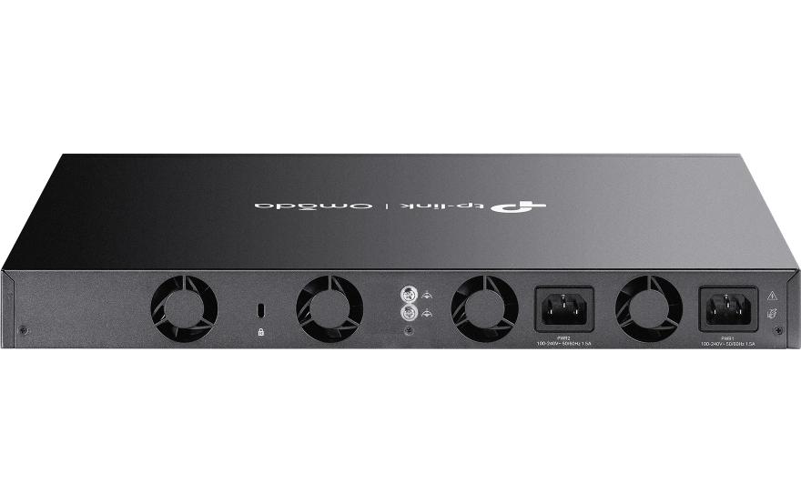 Omada L3 Switch 24 x 1G + 4 x 10G Ports SG6428X 28 Port<br>Omada 24-Port Gigabit Stackable L3 Managed Switch mit 4 10G Slots