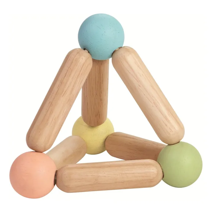 Plan Toys Hochet triangle pastel