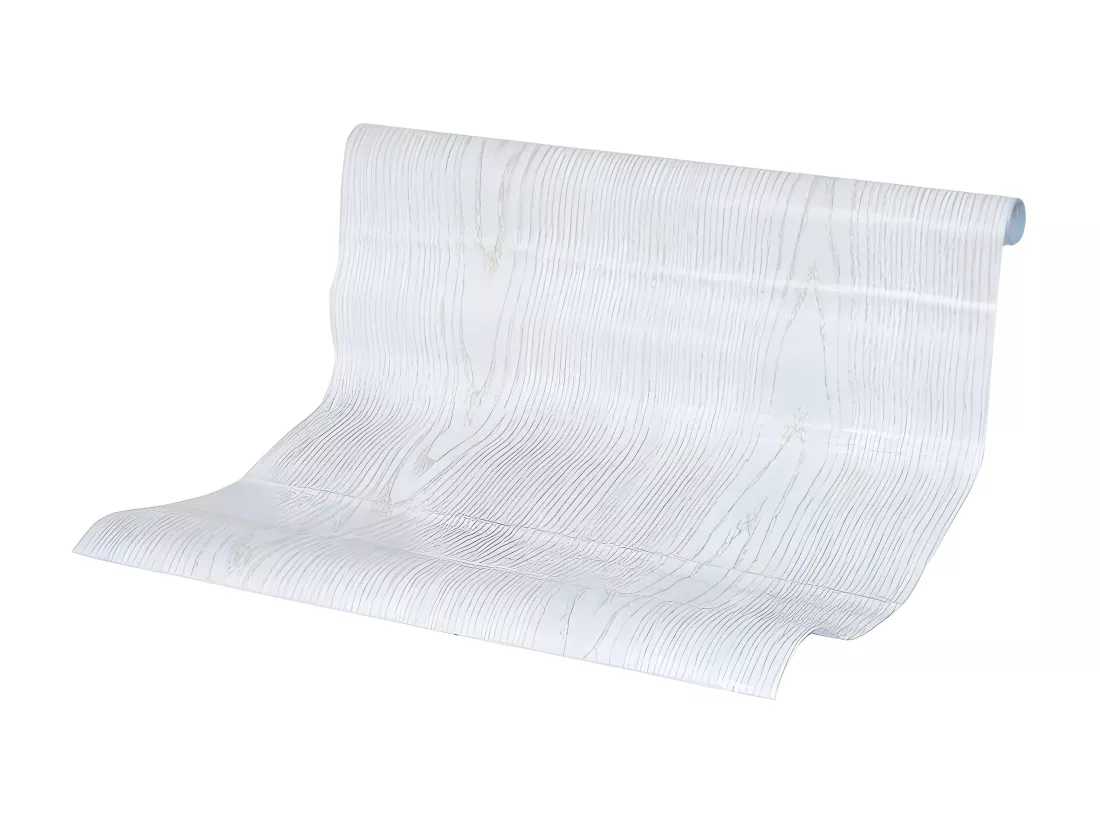 Rouleau Adhésif Effet Bois 45x200cm Blanc