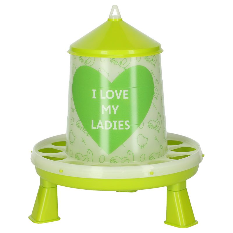 Distributeur automatique de nourriture Kerbl Pet «Ladies» pour poules ✓ pas cher