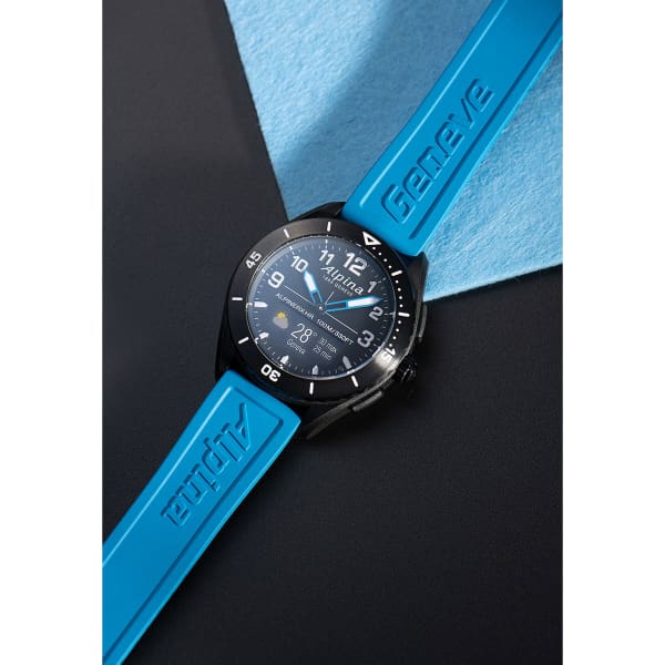 Montre outdoor ALPINA WATCHES ALPINA WATCHES ALPINERX ALIVE NOIR/BLEU 23 NOIR/BLEU