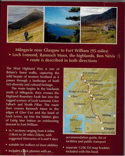 CICERONE - WEST HIGHLAND WAY WALKING
