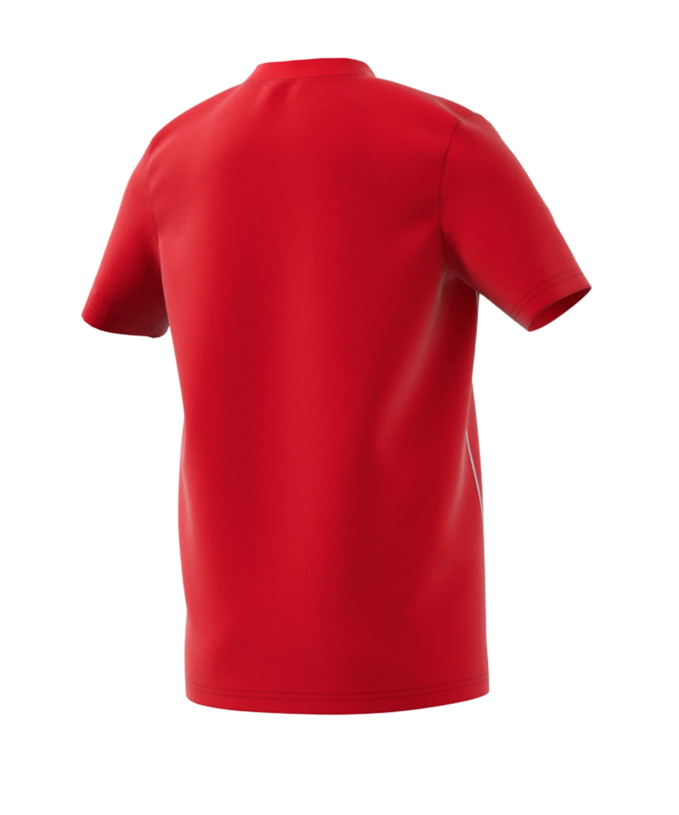 adidas Core 18 Tee T-Shirt Kids Rot Weiss