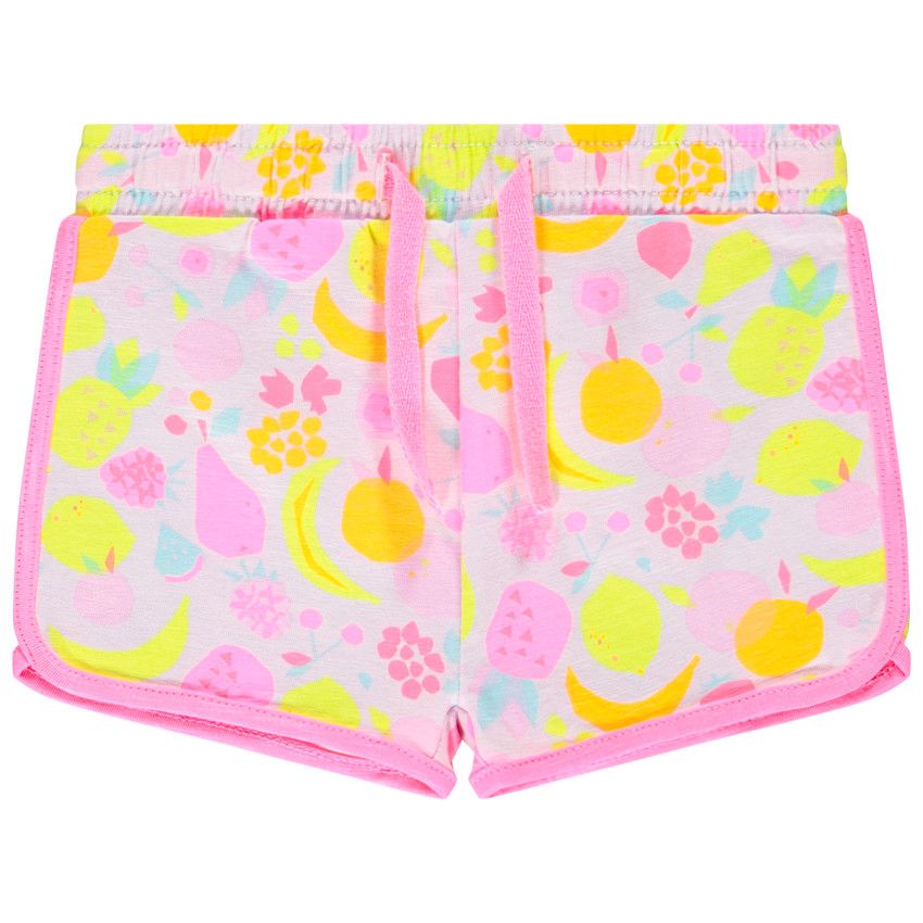 Short imprimé pour bébé fille - Lilas