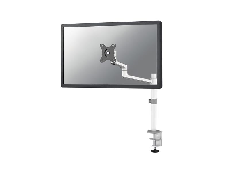 NEOMOUNTS Tischhalterung DS60-425WH1 bis 8 kg – Weiss Full-Motion-Tischhalterung für 17-27