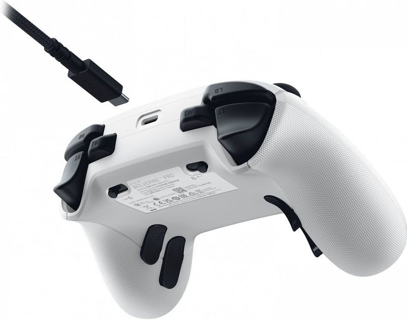 Razer - Wolverine V3 Pro - Draadloze Esports Controller - Wit - Mecha Tactiele Knoppen