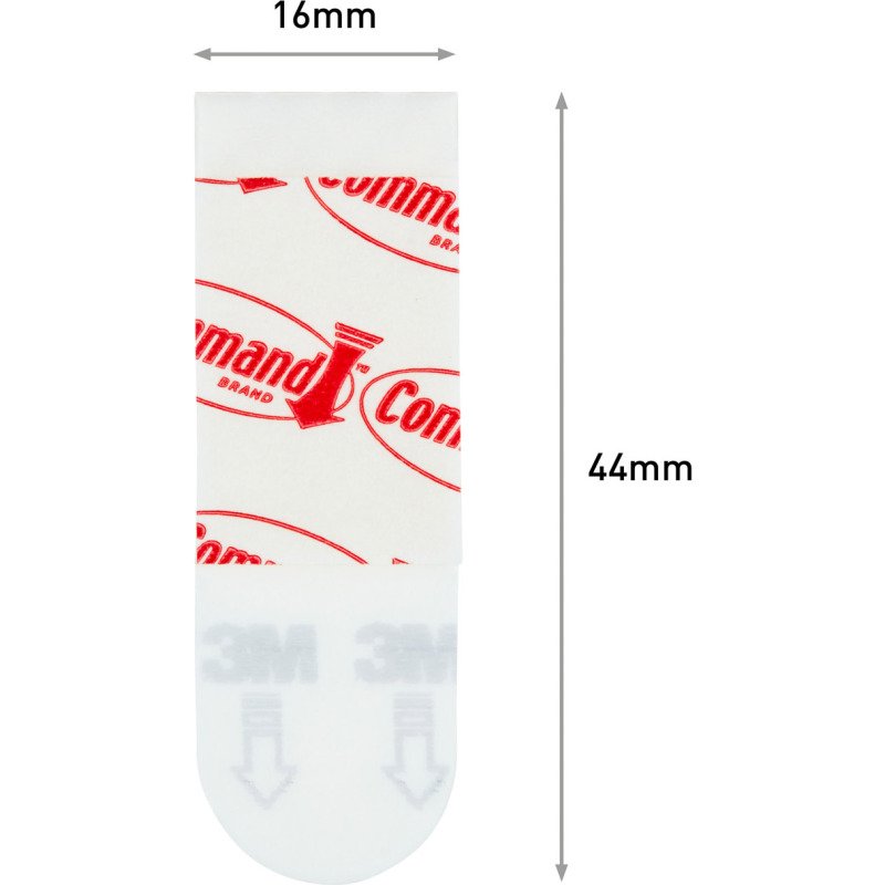 Languettes adhésives Command 3M pour posters - Blister de 12