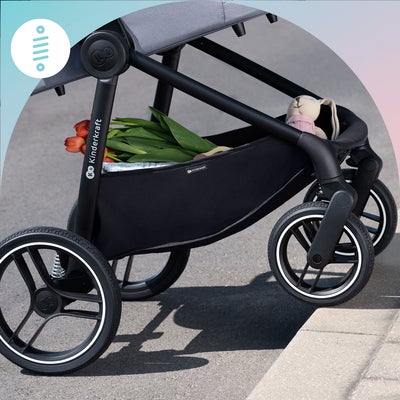Kinderkraft NEA 2-in-1 Duovogn, Midnight Black