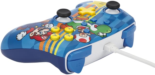PowerA Nintendo Switch Enhanced USB-kablet gamepad (Mushroom Kingdom)