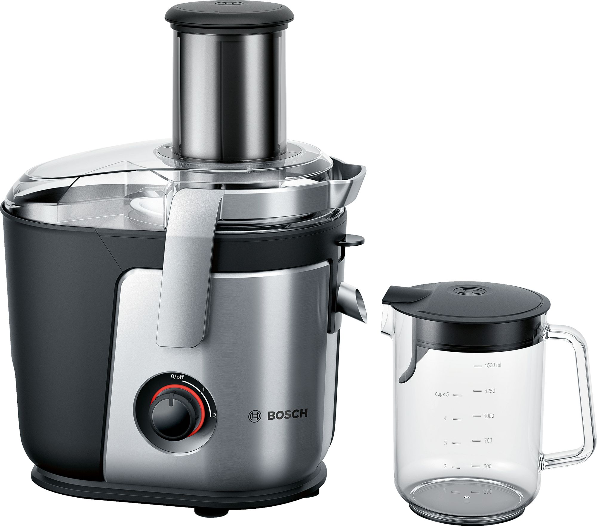 Liquidificador VitaJuice 4 1000W, Aço Inoxidável, Preto MES4000