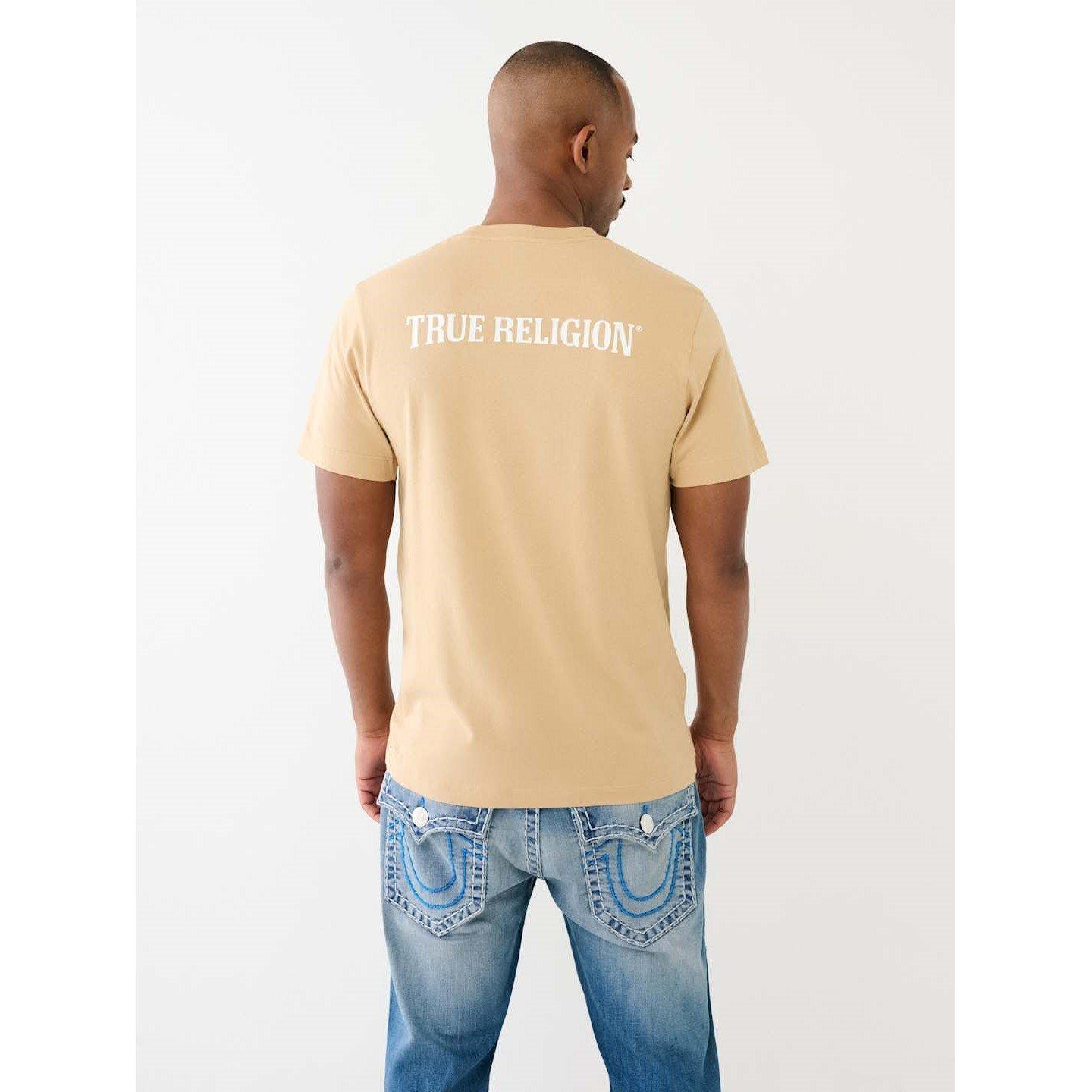 True Religion TR Buddha Crew T Shirt Mens