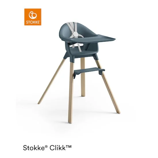 Stokke® Clikk™ chaise haute   Fjord Blue        de               Stokke®