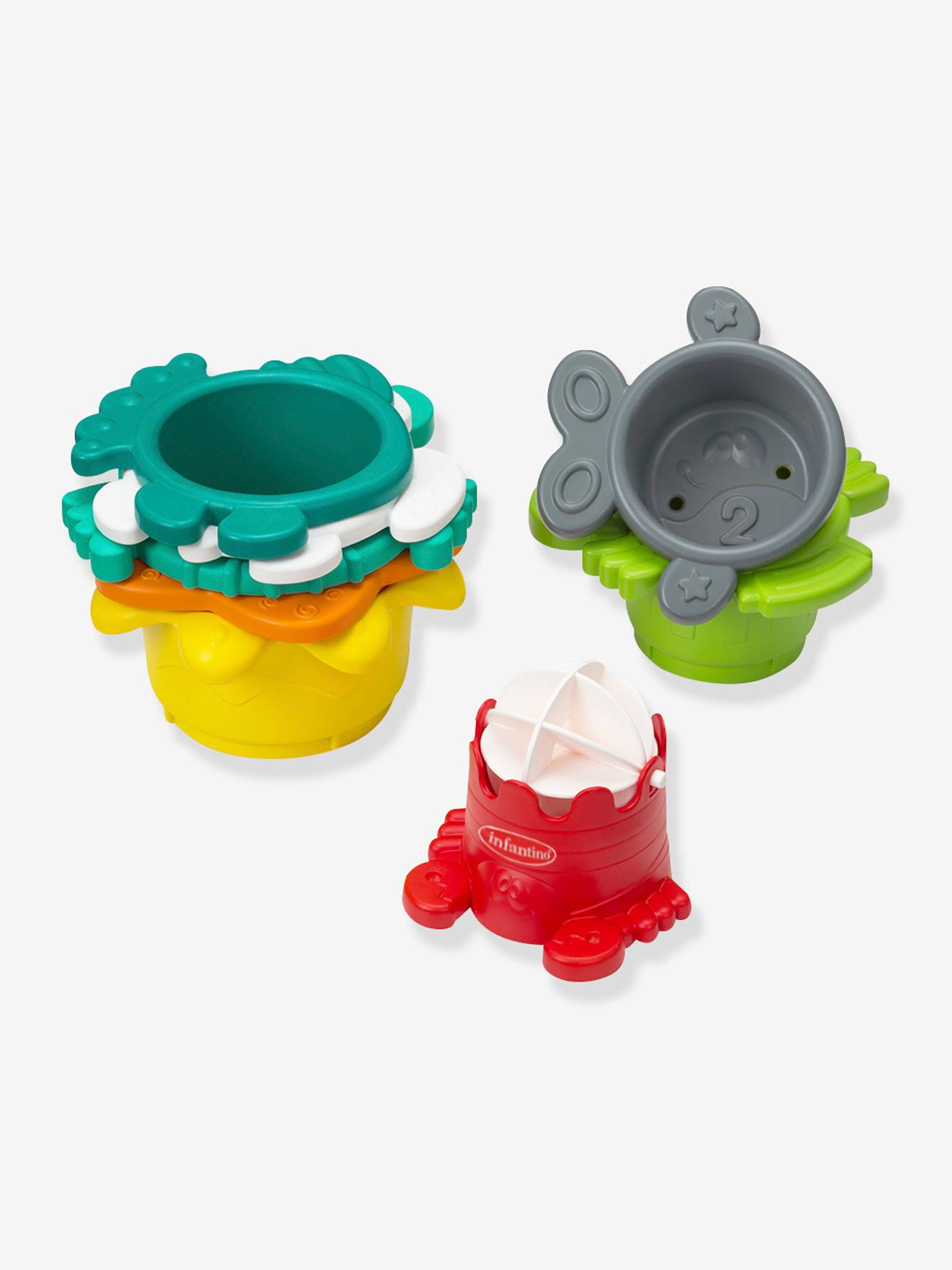 Conjunto de banho com 3 brinquedos