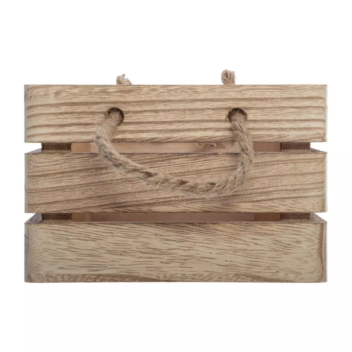 Lot de 3 caisses cagettes (H15 cm) Colonial Naturel