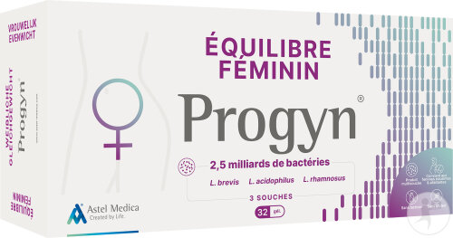Progyn Intimité Féminine Complément Alimentaire 32 Gélules
