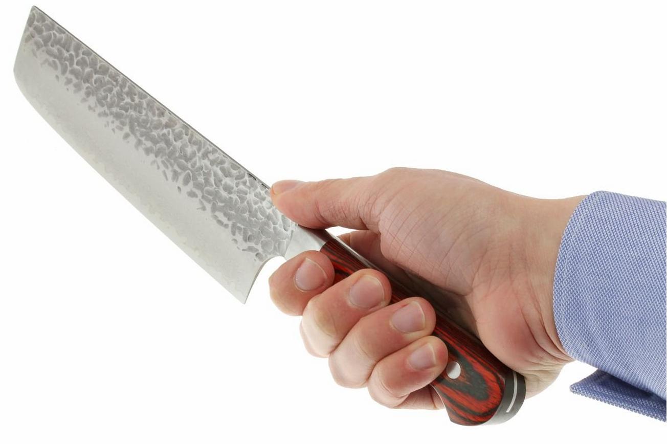 Sakai Takayuki 33-Layer Damascus nakiri, 17 cm