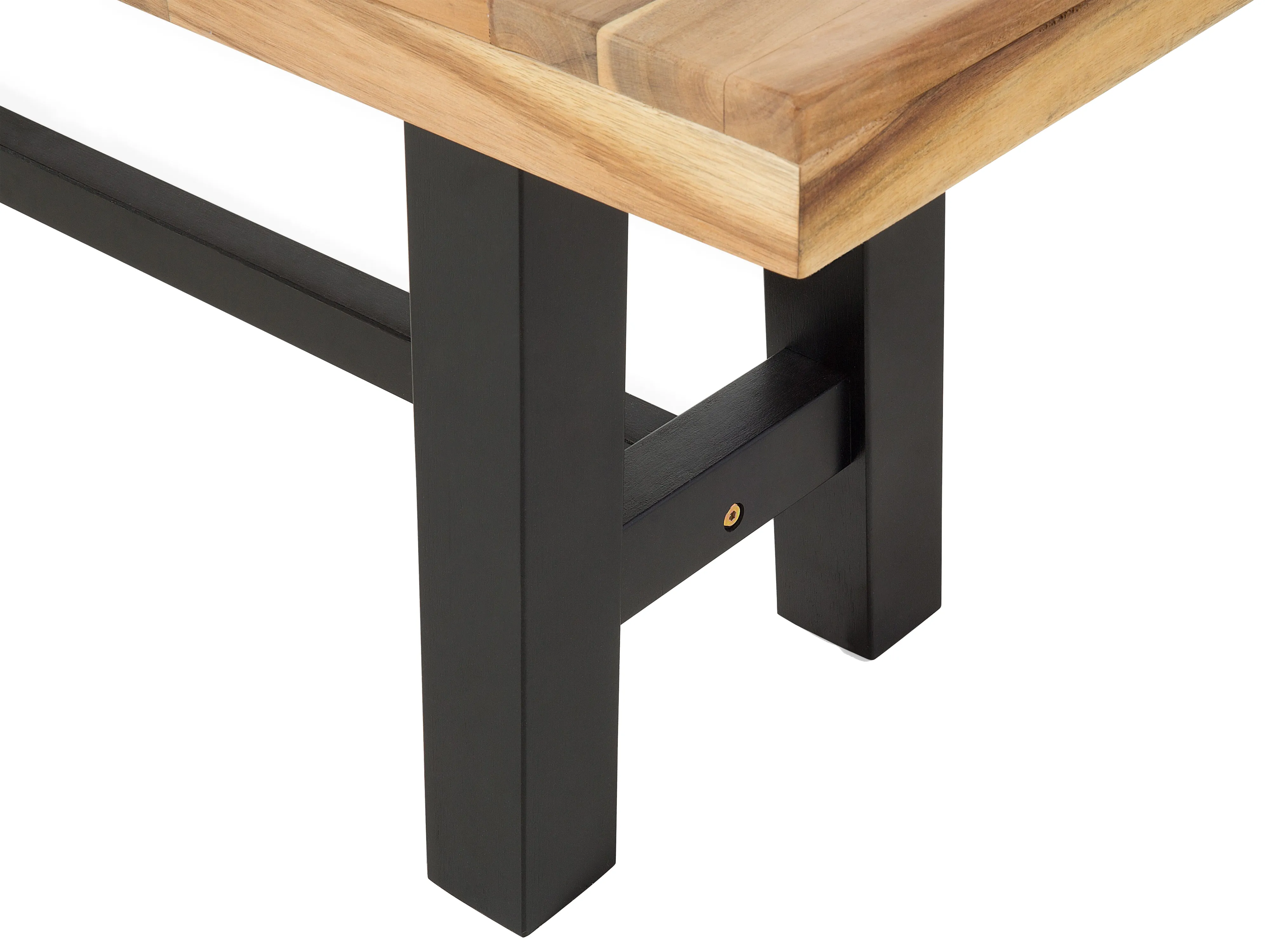 Tuinset 6-zits SCANIA Acaciahout Zwart