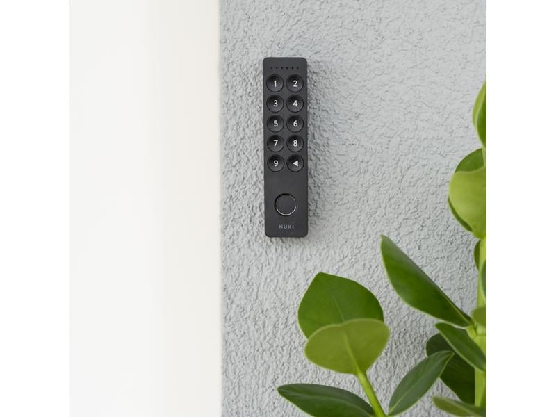 NUKI Multireader Keypad 2 mit Fingerprint Nuki Smartlock Erweiterung mit Fingerabdruck Scanner